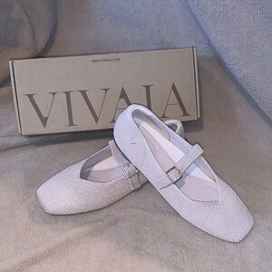 VIVAIA Margot Mary Jane in Rose Gold